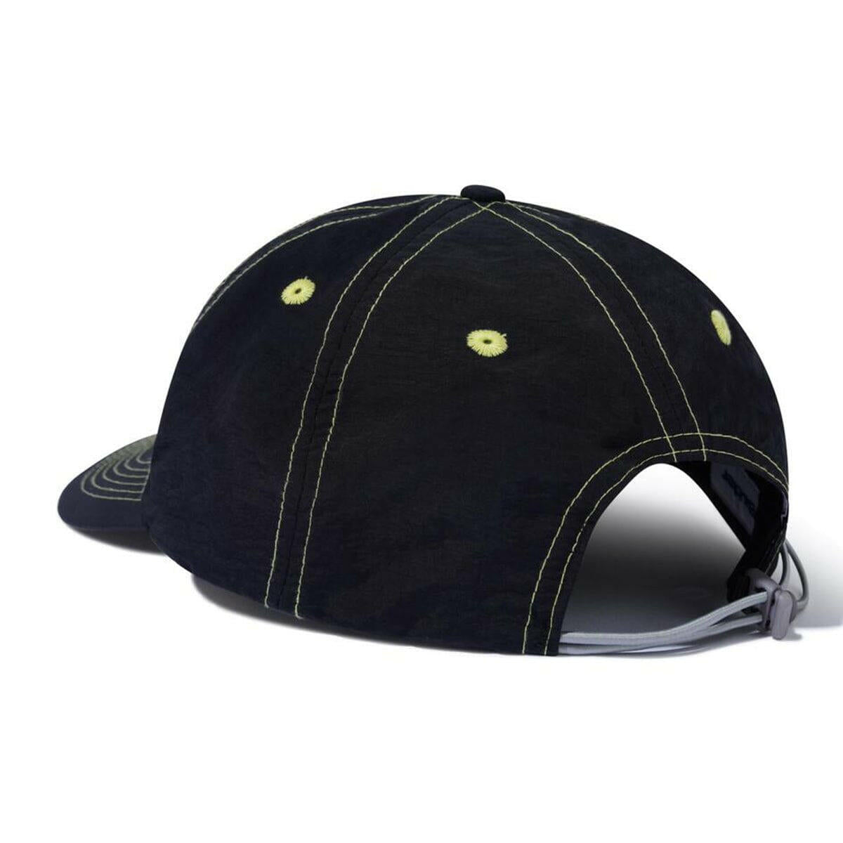 Butter Goods - Design 6 Panel Cap Black.
