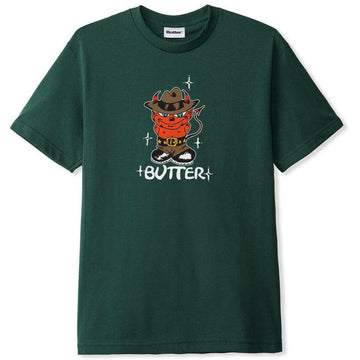 Butter Goods - Devil Tee Dark Forest.