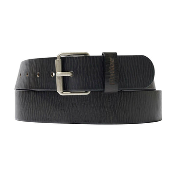 Butter Goods - Distressed Leather Belt Black.
