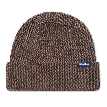 Butter Goods - Dyed Beanie Washed Brown.