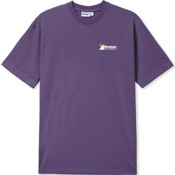 Butter Goods - Equipment Pigment Dye Tee Washed Mulberry.
