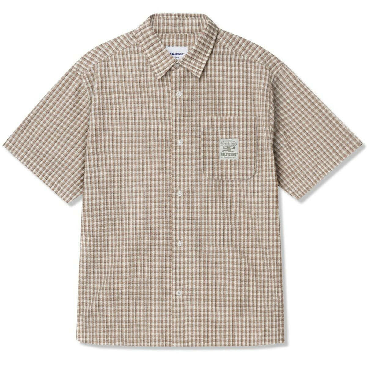 Butter Goods - Equipt S/S Shirt Taupe.