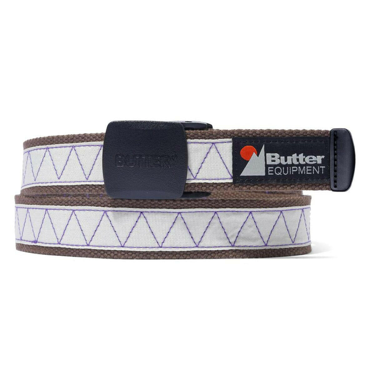 Butter Goods - Equipment Woven Belt Grey.