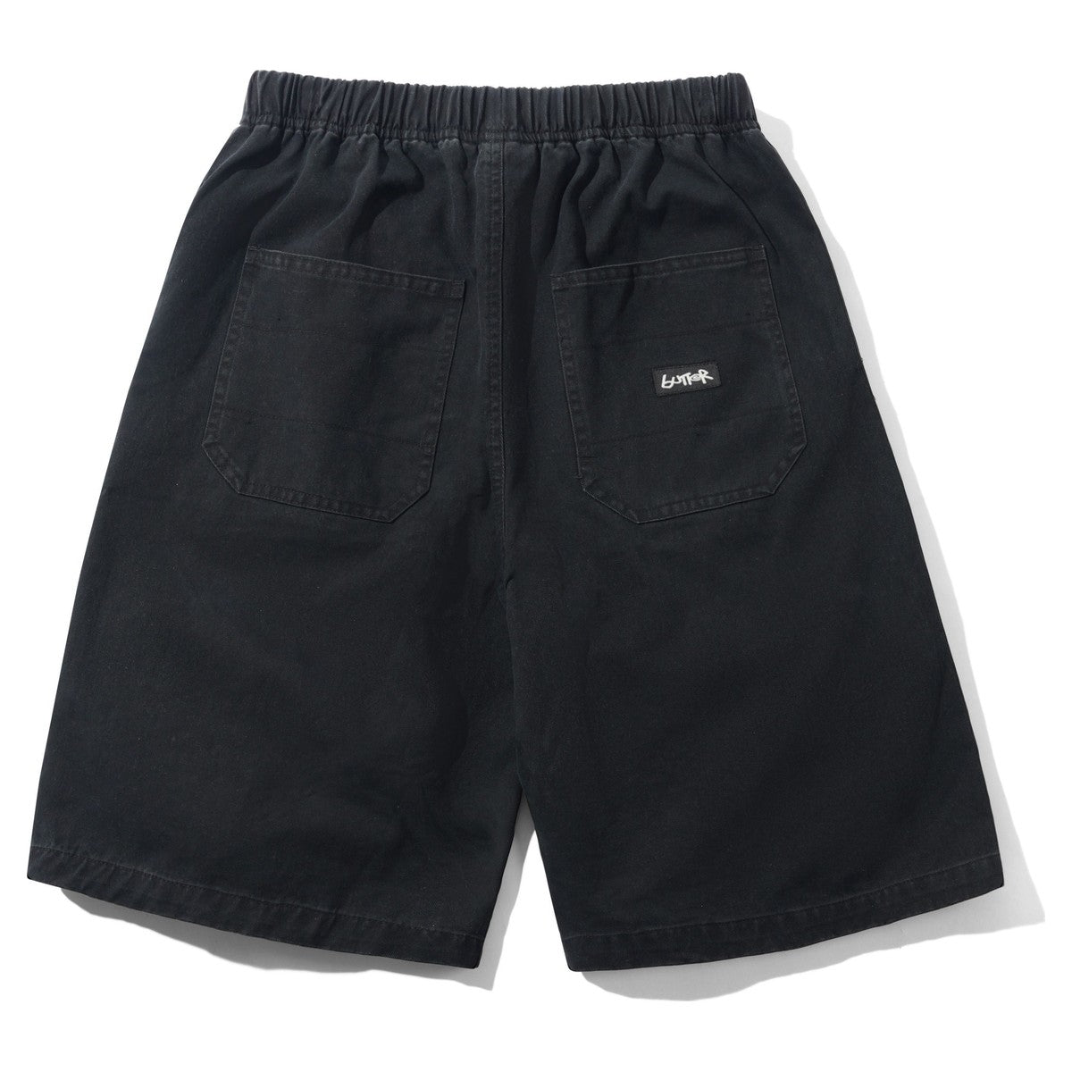 Butter Goods Everyday Shorts Black - back