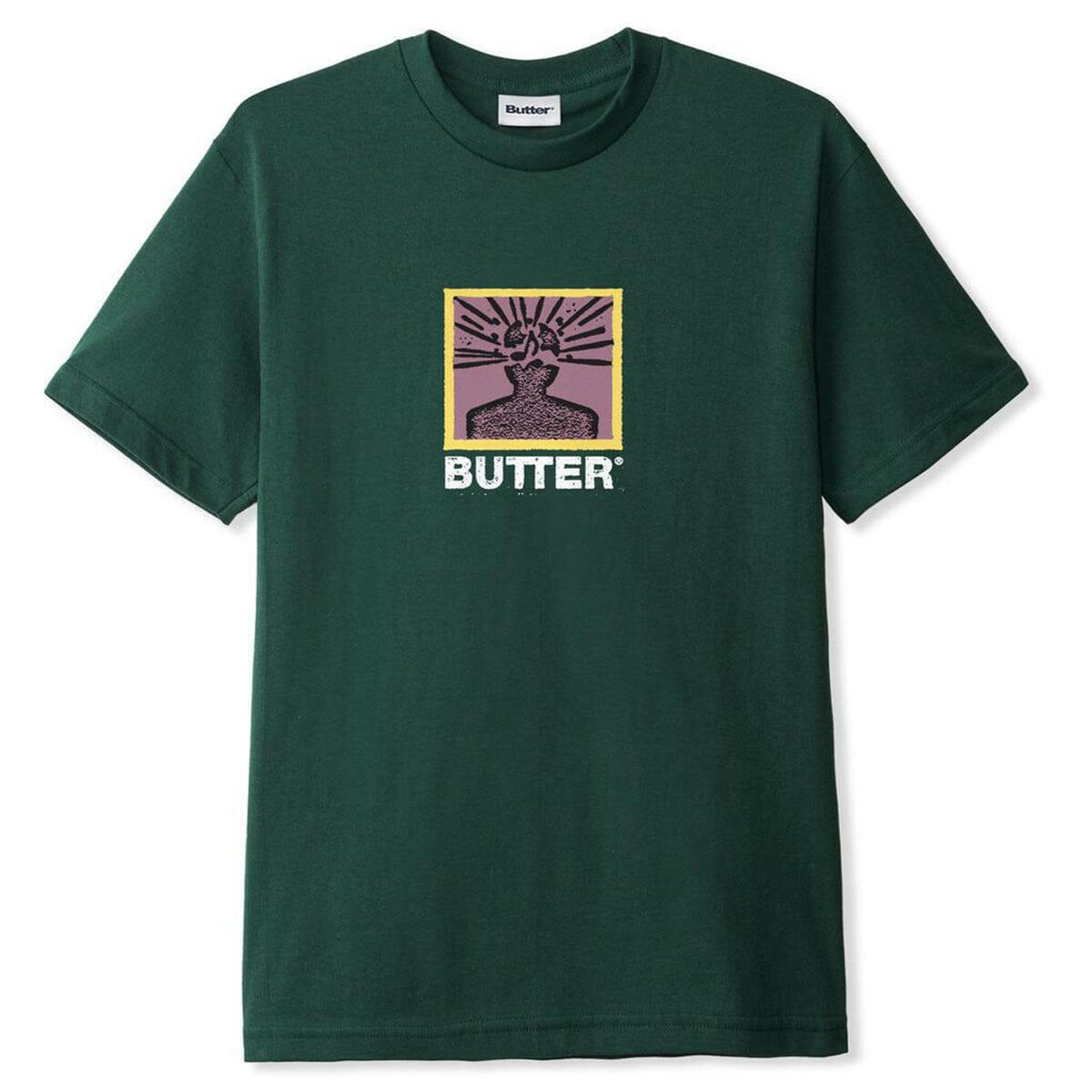 Butter Goods - Explosion Tee Dark Forest.