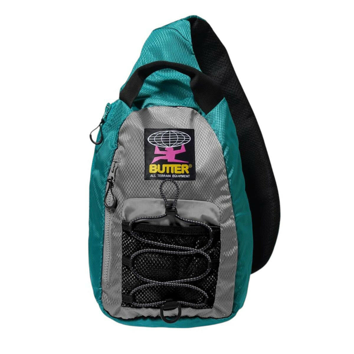 Butter Goods - Express Shoulder Bag Teal/Grey.