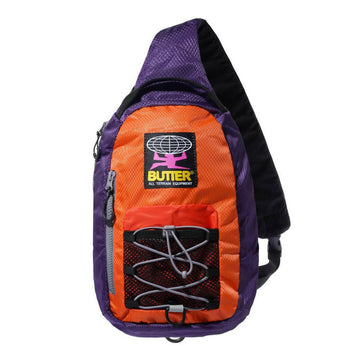 Butter Goods - Express Shoulder Bag Orange/Navy.