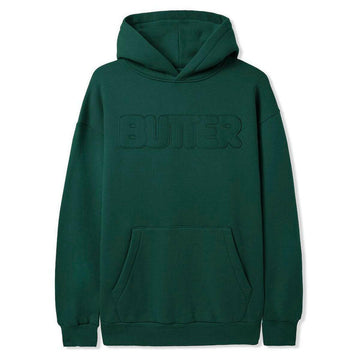 Butter Goods - Fabric Applique Hoodie Forest.