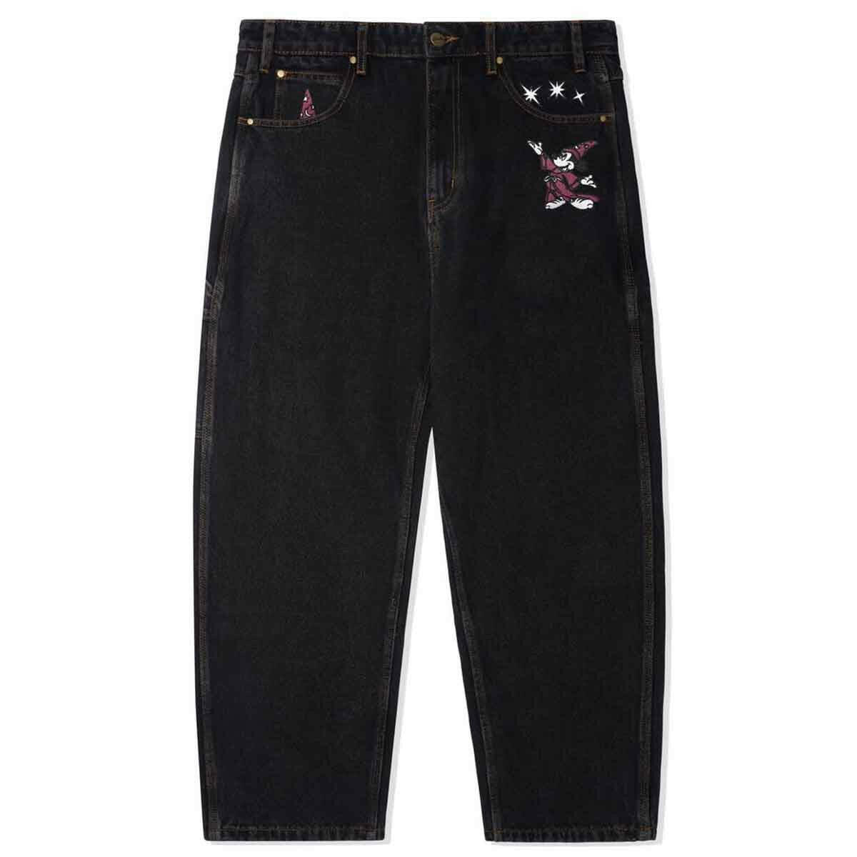 Butter Goods - Fantasia Baggy Denim Jeans Washed Black.