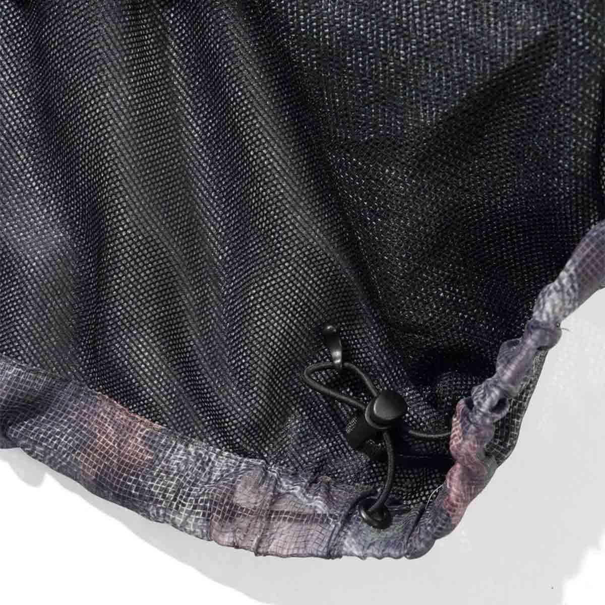 Butter Goods - Fine Mesh Anorak Forest Camo Detail