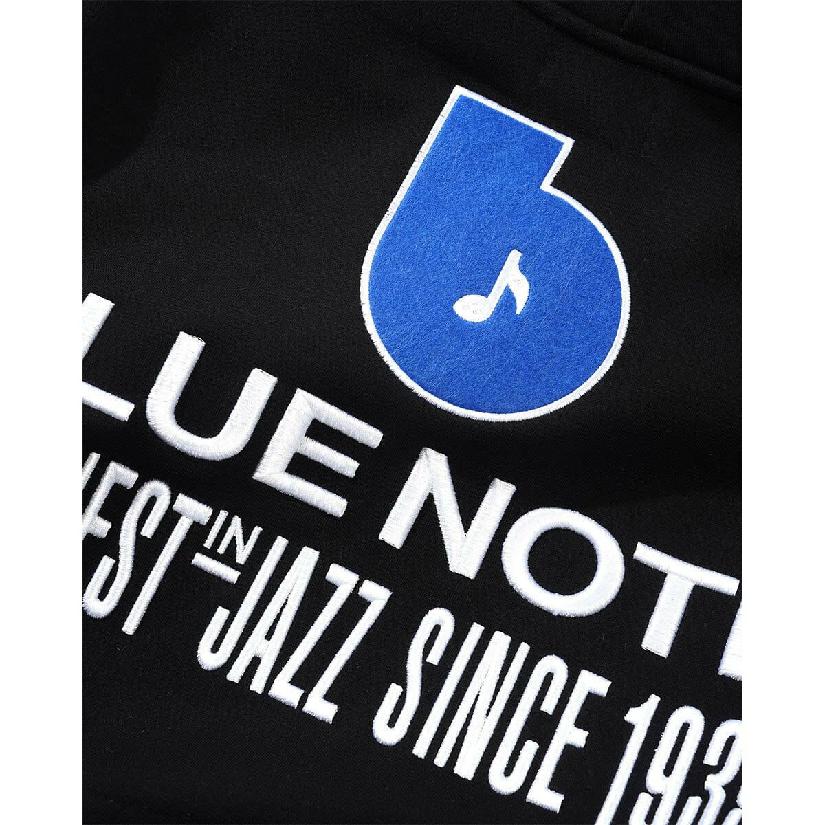 Butter Goods - Blue Note Finest Logo Hoodie Black.