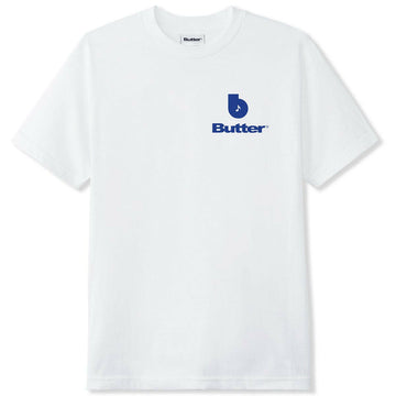 Butter Goods - Blue Note Finest Logo Tee White.