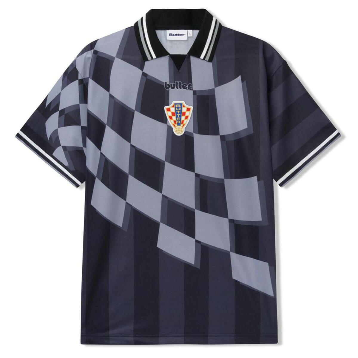 Butter Goods - Flag Jersey Black.