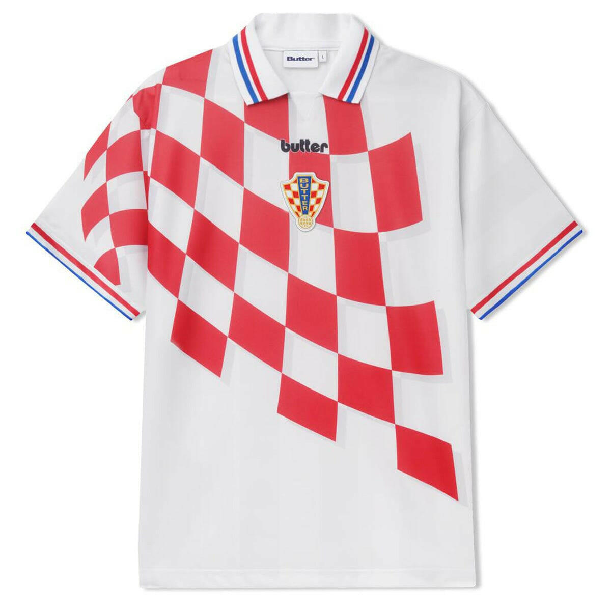 Butter Goods - Flag Jersey White.