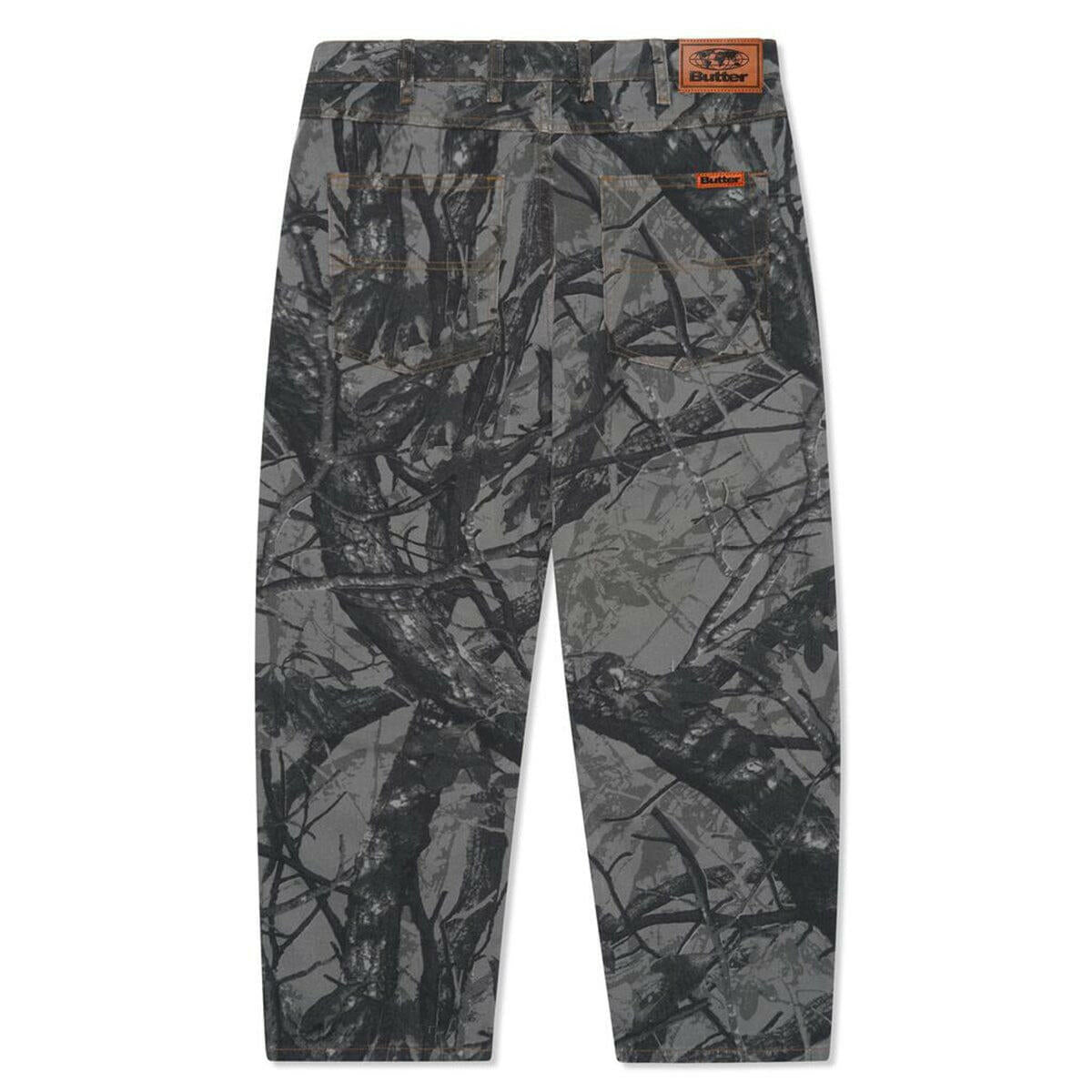 Butter Goods - Foliage Camo Denim Jeans Black.