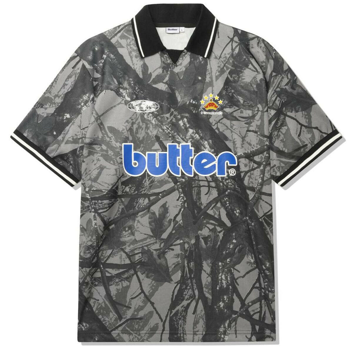 Butter Goods - Foliage Camo Jersey Black.