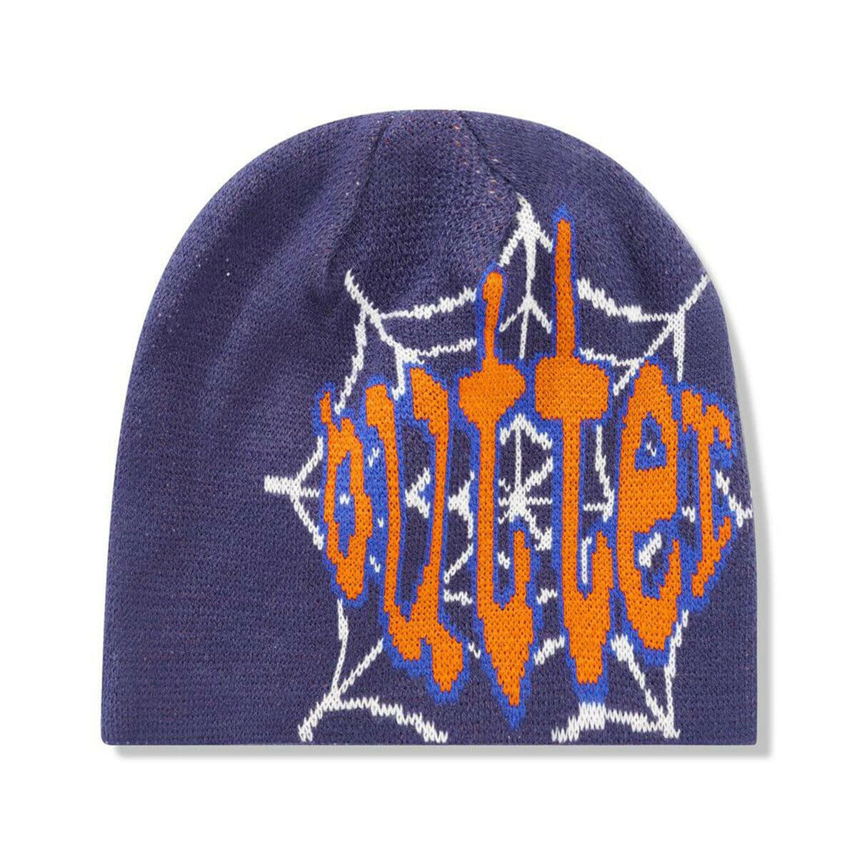 Butter Goods - Frenzy Skully Beanie Navy.