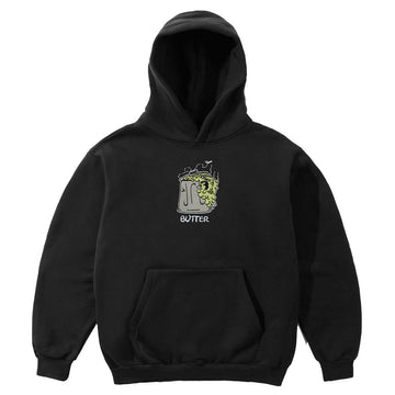 Butter Goods - Garbage Hoodie Black.