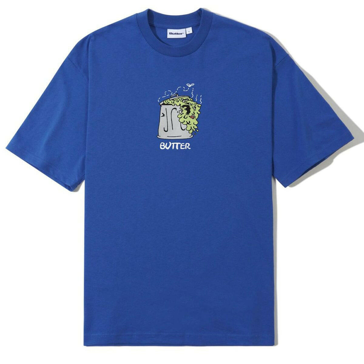 Butter Goods - Garbage Tee Royal Blue.