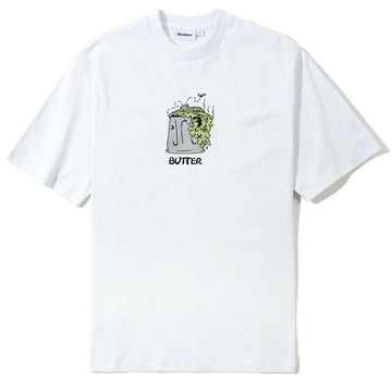Butter Goods - Garbage Tee White.