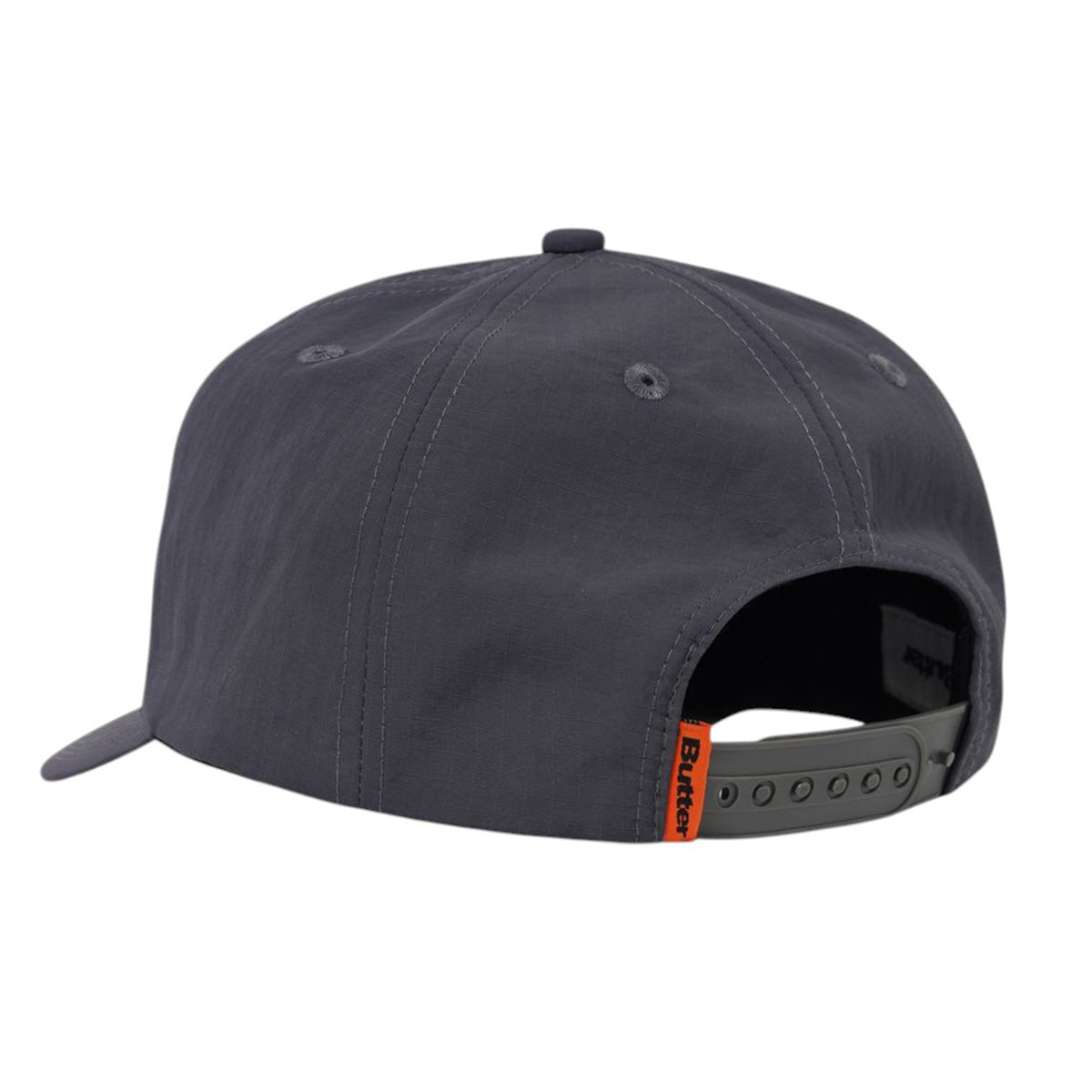 Butter Goods Glint Snapback Cap Dark Grey Back