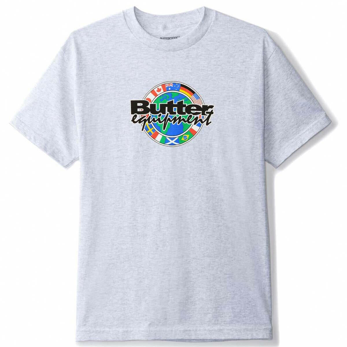 Butter Goods - Global Equipment Tee Ash Grey.