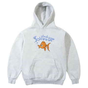 Butter Goods - Goldfish Hoodie Ash.