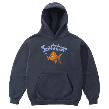 Butter Goods - Goldfish Hoodie Lead Blue.