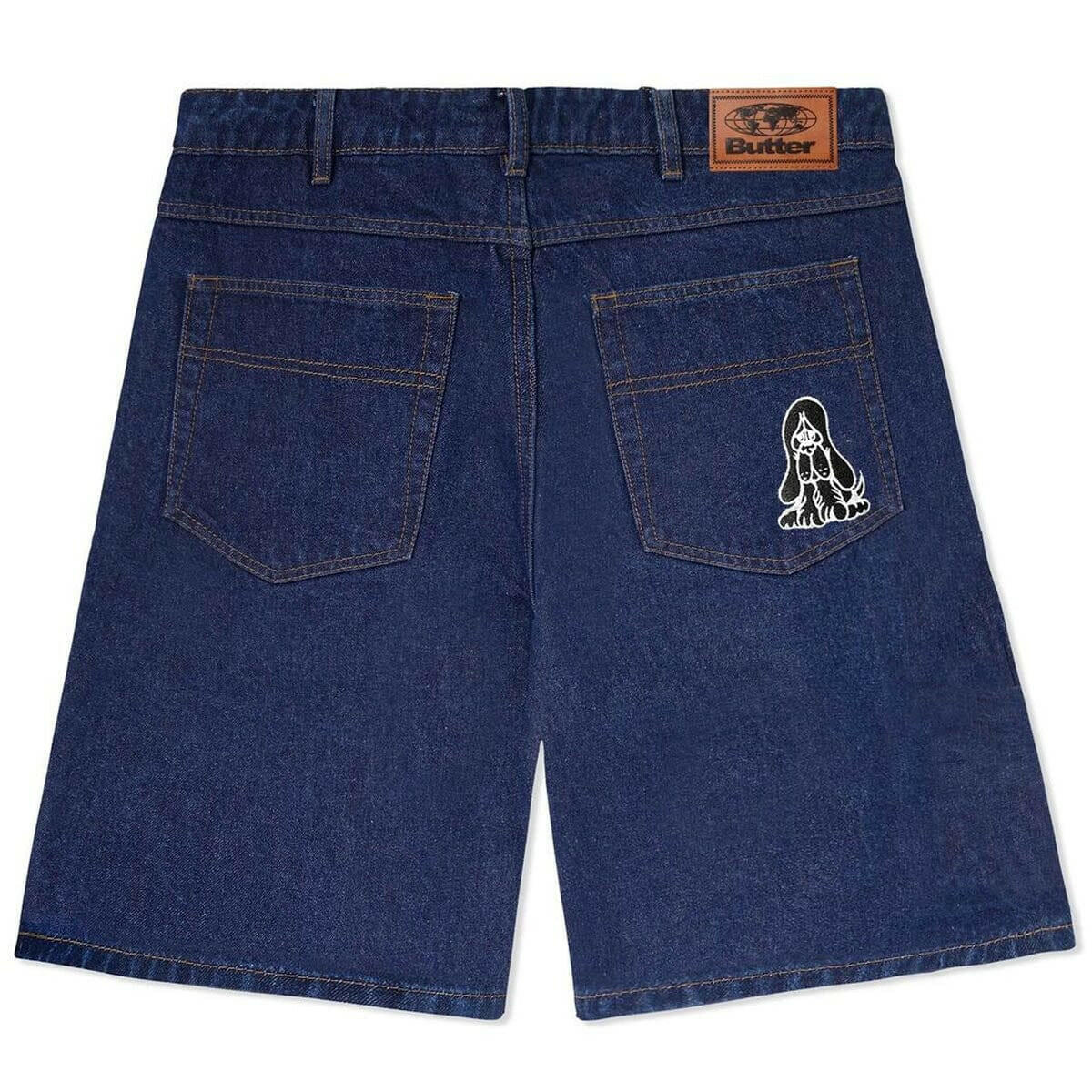 Butter Goods - Hound Denim Shorts Dark Indigo.