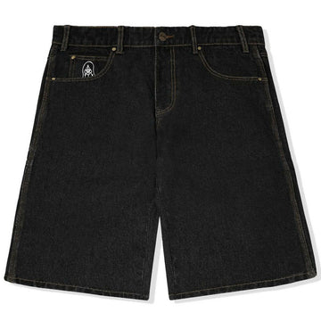 Butter Goods - Hound Denim Shorts Washed Black.