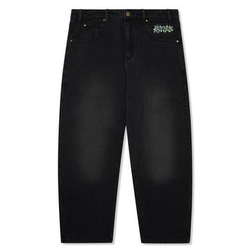 Butter Goods - Ink Denim Jeans Worn Black.