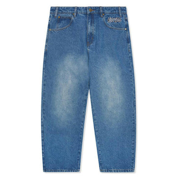 Butter Goods - Ink Denim Jeans Worn Blue.