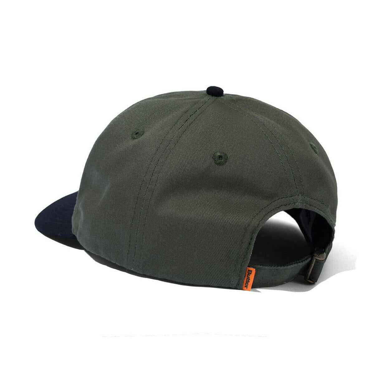 Butter Goods - Insect 6 Panel Cap Army/Black.