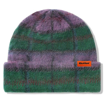 Butter Goods - Ivy Cuff Beanie Eggplant.
