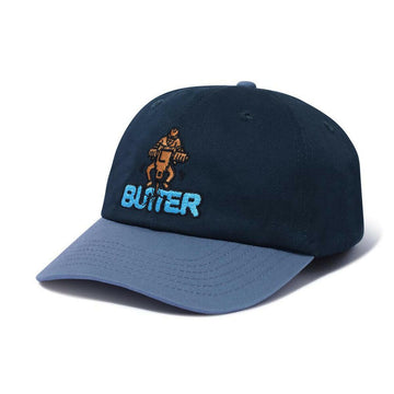 Butter Goods - Jack Hammer 6 Panel Cap Navy/Ocean.