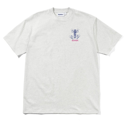 Butter Goods Leap Tee Ash - front