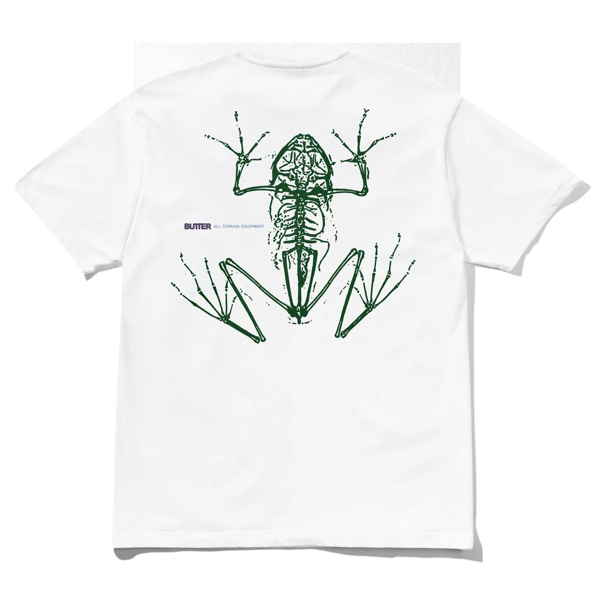 Butter Goods Leap Tee White - back