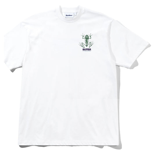 Butter Goods Leap Tee White - front