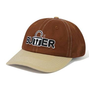 Butter Goods - Lock 6 Panel Cap Oak/Tan.