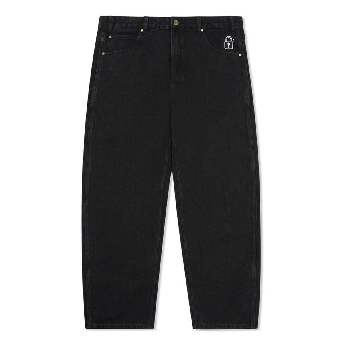 Butter Goods - Lock Denim Jeans Flat Black.