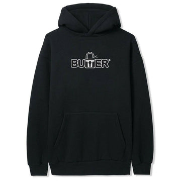 Butter Goods - Lock Hoodie Black.