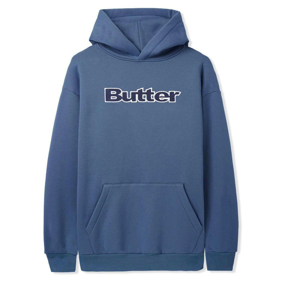 Butter Goods purchase Hoodie Plaid Applique Black