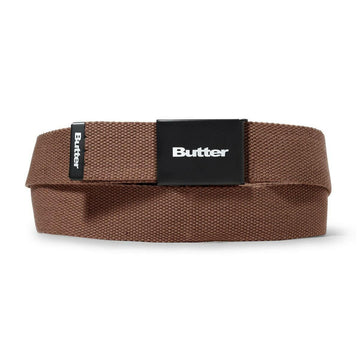 Butter Goods - Logo Woven Belt Brown.