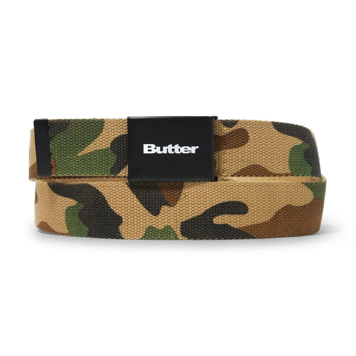 Butter Goods - Logo Woven Belt Desert Camo.