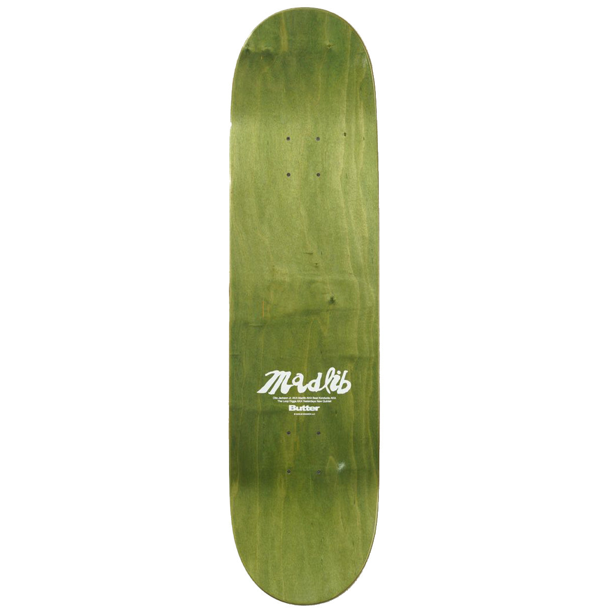Butter Goods Madlib Bomb Shelter 8.25 Skateboard Deck Top