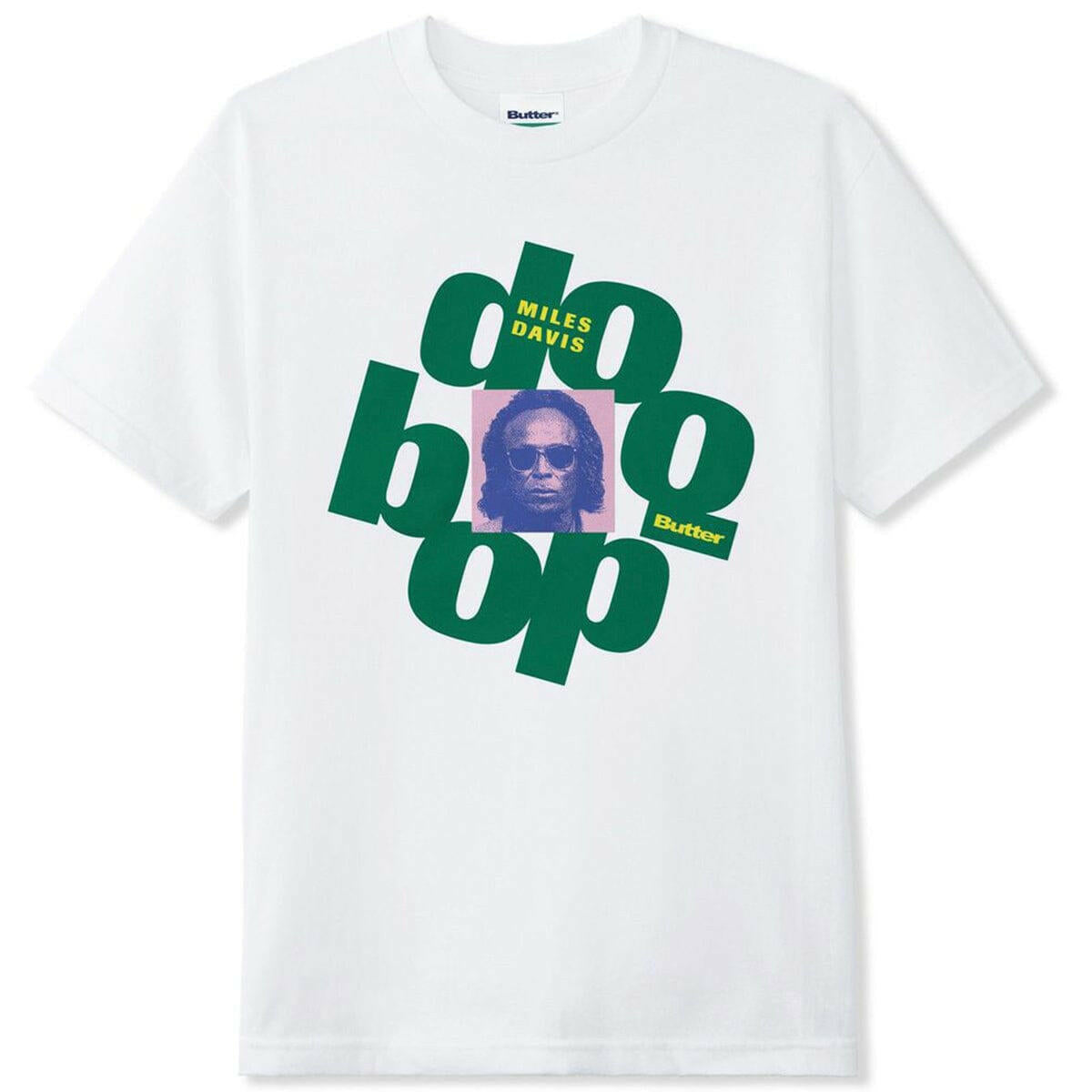 Butter Goods - Miles Davis Doo-Bop Tee White.
