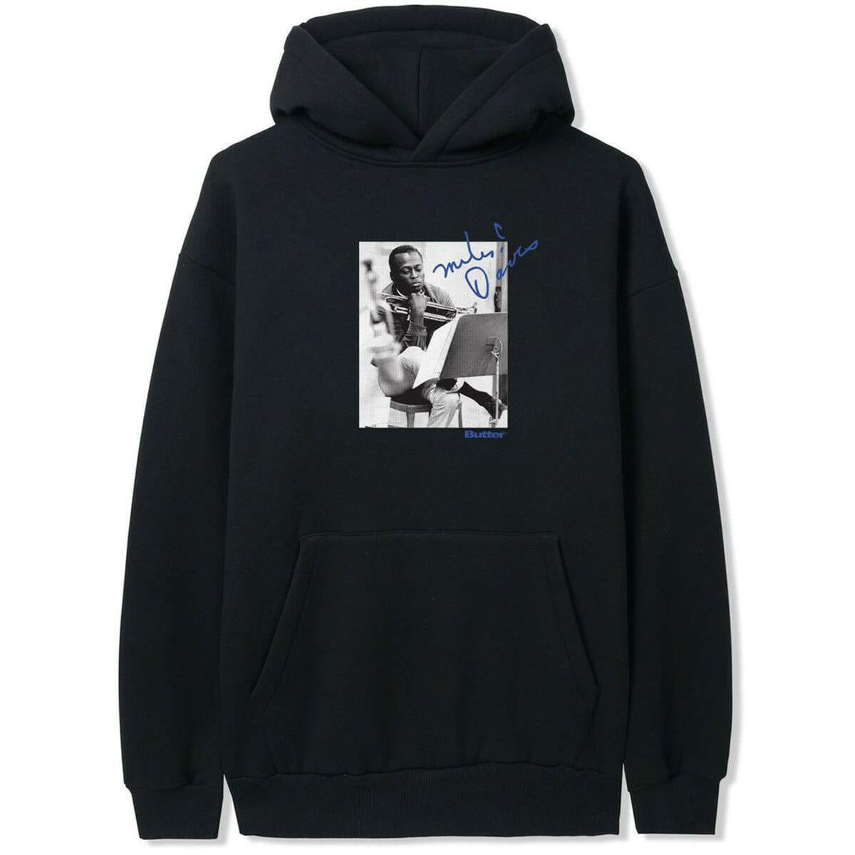 Butter Goods - Miles Davis Kind Of Blue Hoodie Black.