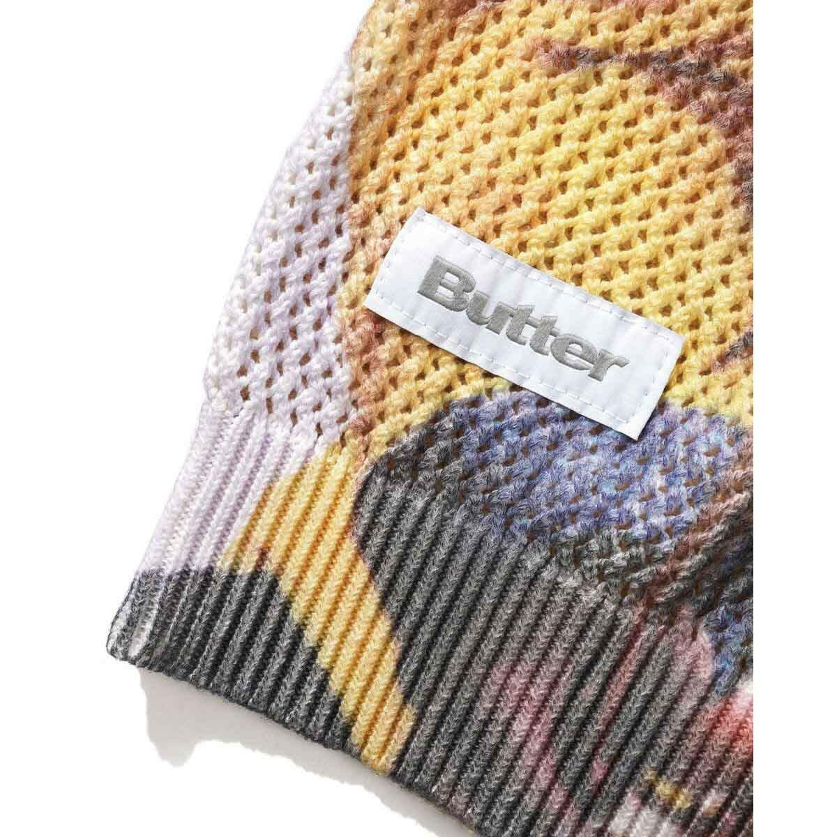 Butter Goods - Miles Davis Knit Sweater Cream.