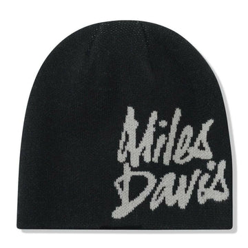 Butter Goods - Miles Davis Skully Beanie Black.