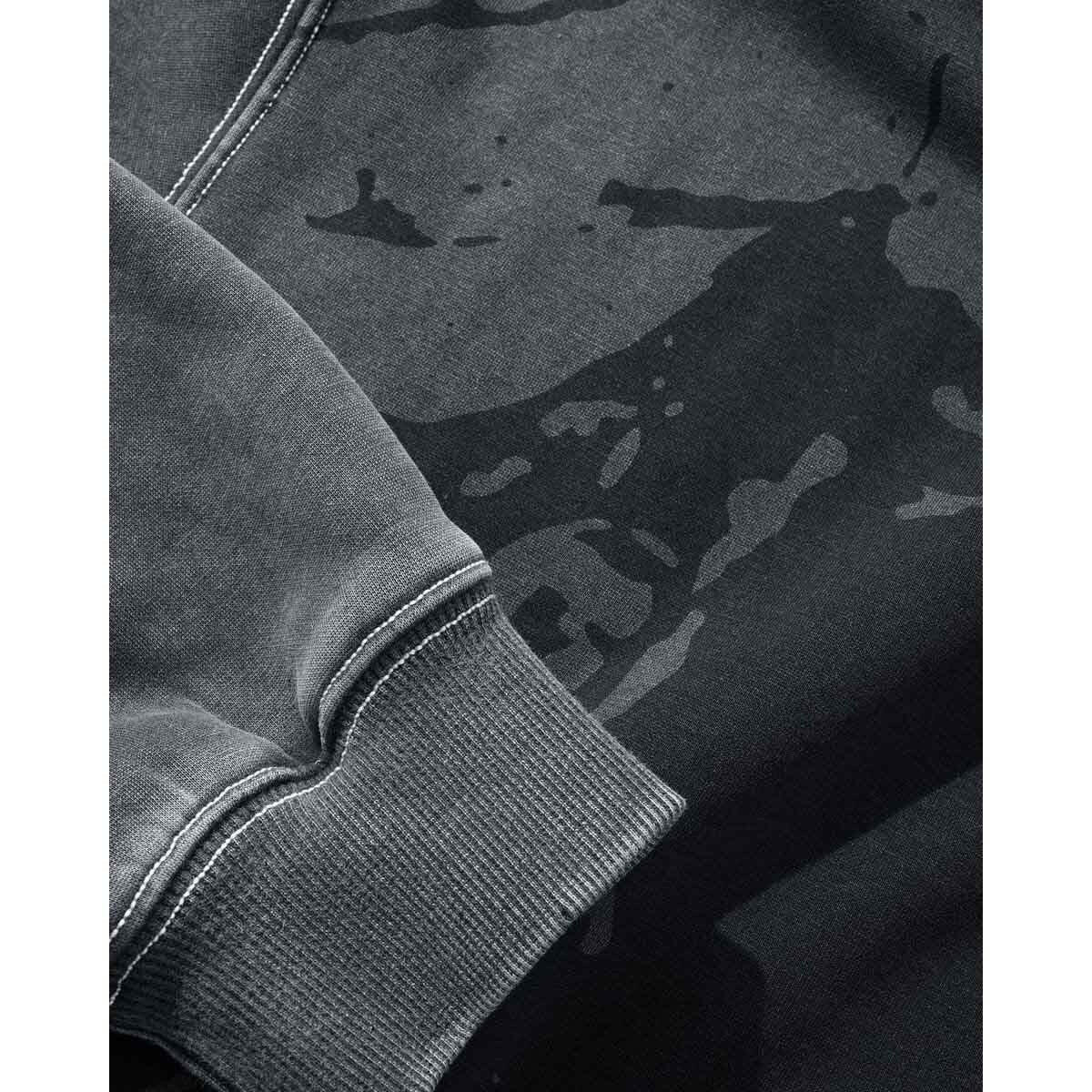 Butter Goods - Miles Davis Thanks Zip-Thru Hoodie Charcoal.